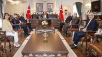Sosyal Güvenlik Haftası Kutlamaları Kapsamında Valilik Makamına Ziyaret