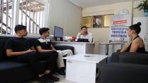 Antalya Büyükşehir Belediyesi Üniversite Adaylarının Yanında