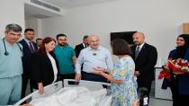 Vali Köşger'den Karşıyaka Devlet Hastanesi Palyatif Bakım Servisine Ziyaret